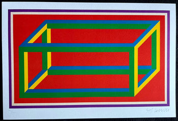 Sol Lewitt Lithograph Coa Guggenheim Museum Numbered In Pencil - Donald Judd