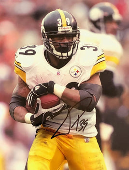 Willie Parker Autographed 8X10 Photo