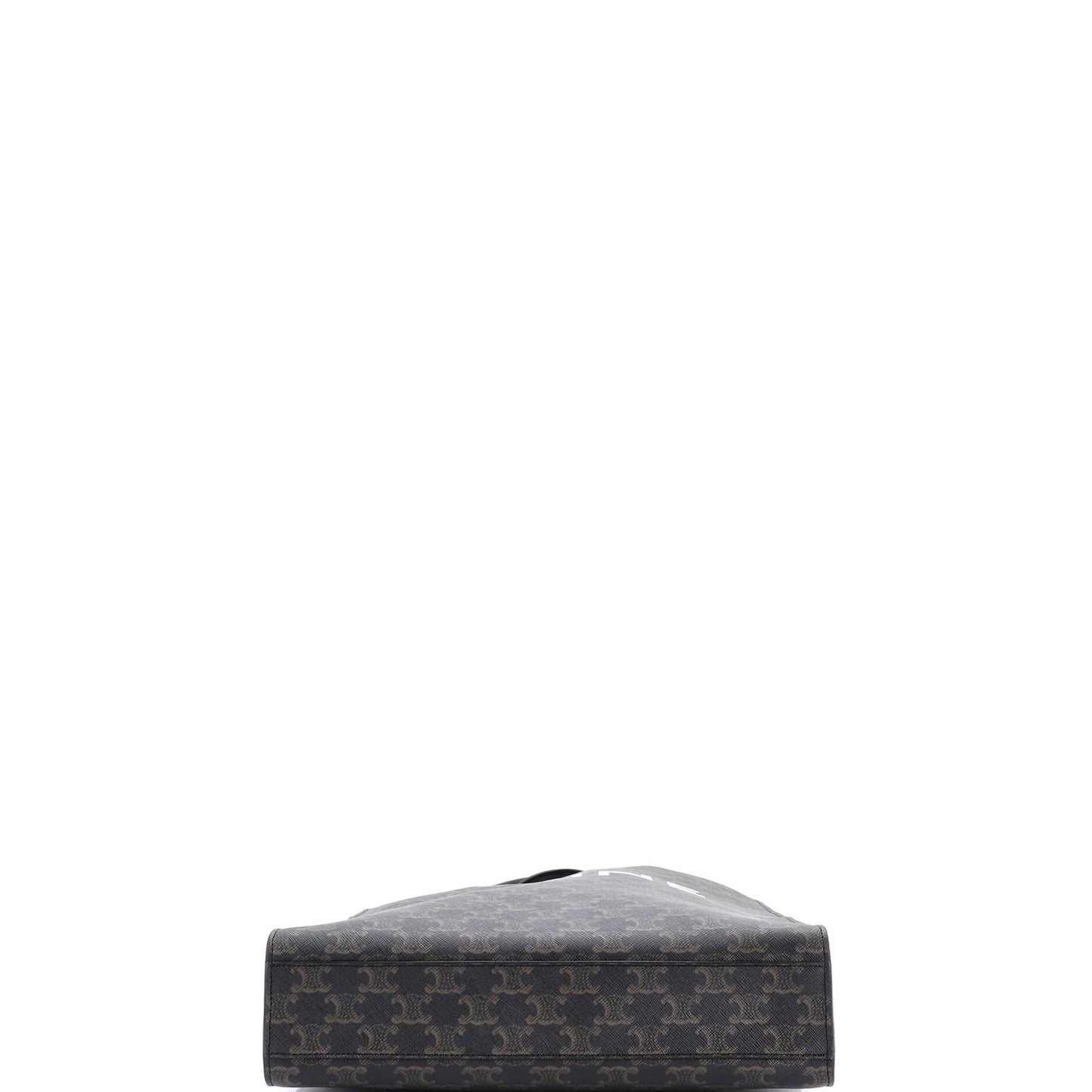 Celine Vertical Cabas Tote Triomphe Coated Canvas Medium