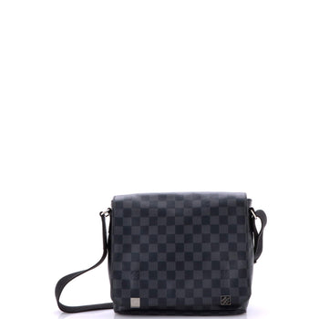 Louis Vuitton District Nm Messenger Bag Damier Graphite Pm
