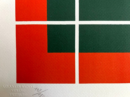 Donald Judd Lithograph Coa Signed Op Numbered