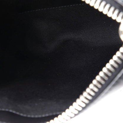 Gucci Web Strap Front Zip Messenger Bag Gg Coated Canvas Small