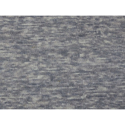 12'2"X18'3" Blue Wool Hand Knotted Art Deco Collection Oversized Rug