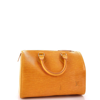 Louis Vuitton Speedy Handbag Epi Leather 25