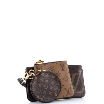 Louis Vuitton Trio Pouch Set Reverse Monogram Giant