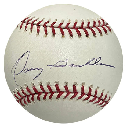 Oscar Gamble Autographed Baseball (Psa)