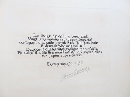Leon Courbouleix: Le Cantique Des Cantiques, Limited Edition (No. 180/310) 1930C