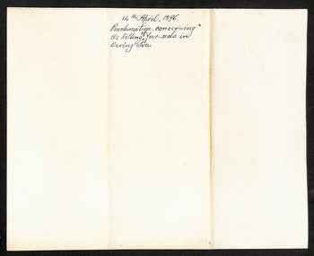 President Grover Cleveland Signed 8X10 Proclamation Letter Psa/Dna Loa 199541