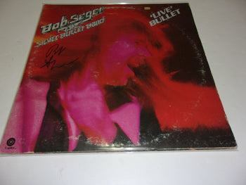Bob Seger And The Silver Bullet Band W/Coa Signed