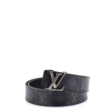 Louis Vuitton Lv Initiales Reversible Belt Monogram Canvas And Leather Medium