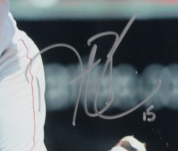 Dustin Pedroia Signed 8X10 Photo Boston Red Sox