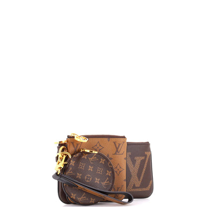 Louis Vuitton Trio Pouch Set Reverse Monogram Giant
