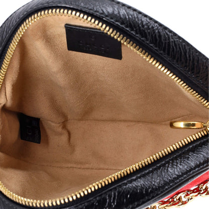 Gucci Ophidia Round Shoulder Bag Suede Mini