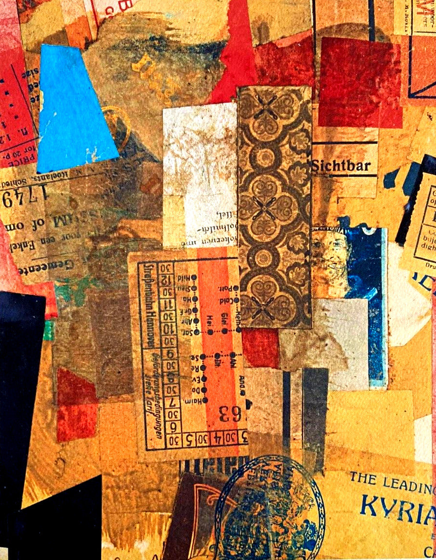 Kurt Schwitters Lithograph Certified 180Ex