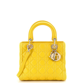 Christian Dior Lady Dior Bag Cannage Quilt Lambskin Medium