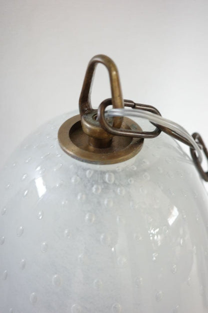 Barovier & Toso Murano Glass Pendant Lamp  1960S-70S Italian Mid-Century Light