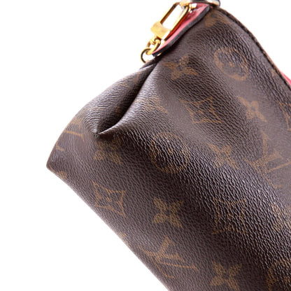 Louis Vuitton Pallas Clutch Monogram Canvas With Leather