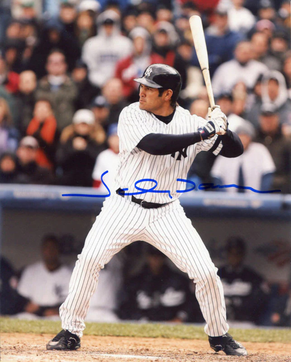 Johnny Damon Autographed 8X10 Photo