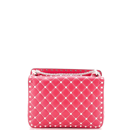 Valentino Garavani Free Rockstud Spike Flap Bag Quilted Leather Medium