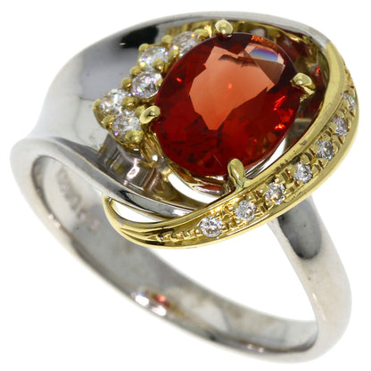 1.51Ct Andesin Diamond Ring K18 White Gold 18K