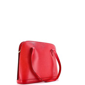 Louis Vuitton Lussac Handbag Epi Leather