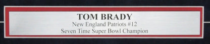 Tom Brady Autographed 16X20 Photo New England