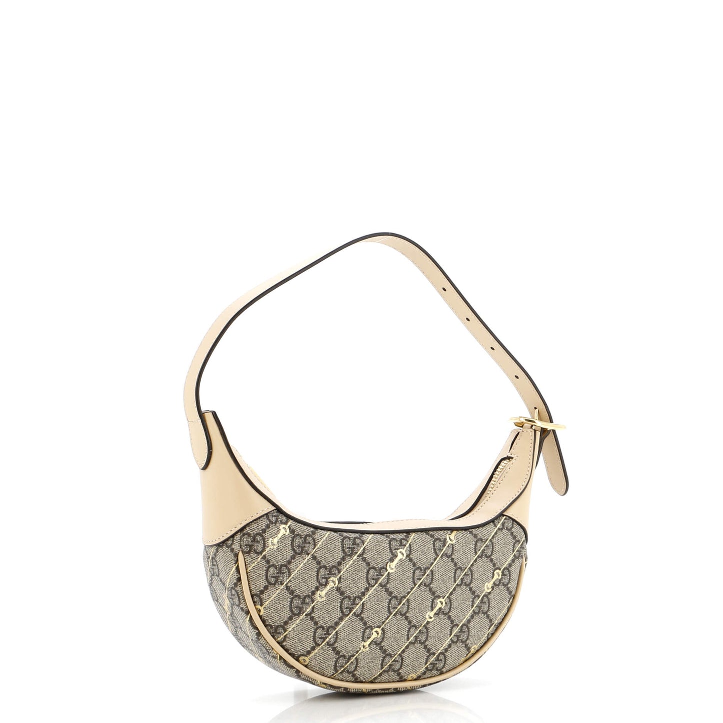 Gucci Ophidia Zip Hobo Print Gg Coated Canvas Mini