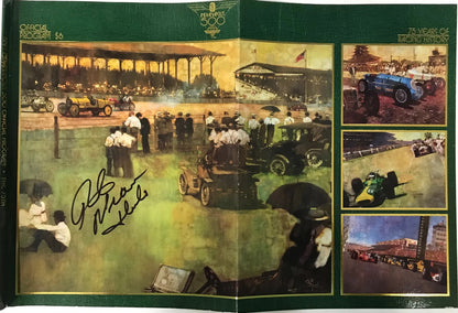 Rick Mears Signed Indianapolis 500 Official Program May 26 1991