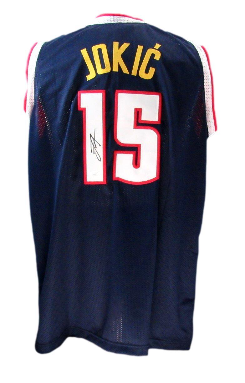 Nikola Jokic Autographed Denver Nuggets Custom