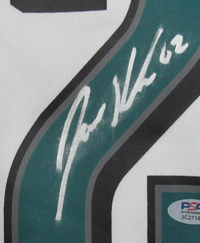 Jason Kelce Signed White Nike Replica Football