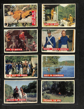 1956 Topps Davy Crockett Card Complete Orange