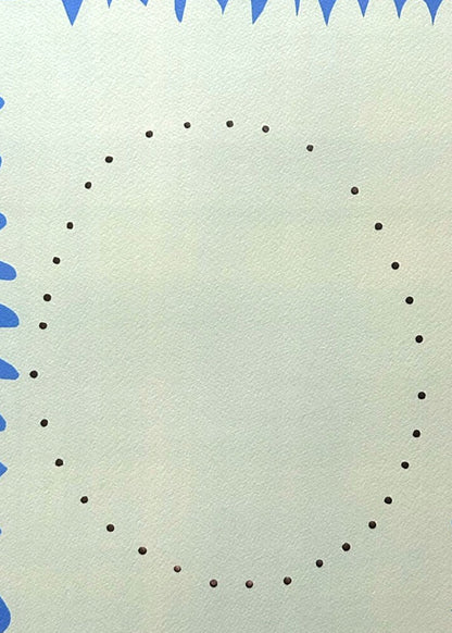 Lucio Fontana Lithograph 1978 Coa Signed In Pen