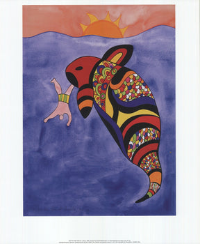 Niki De Saint Phalle Shamu The Orca Whale 