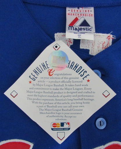 Pedro Martinez Hof Autographed Majestic Bp Jersey Expos Beckett 176379