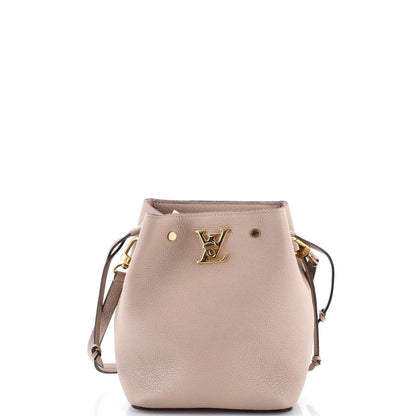 Louis Vuitton Lockme Bucket Bag Leather Nano