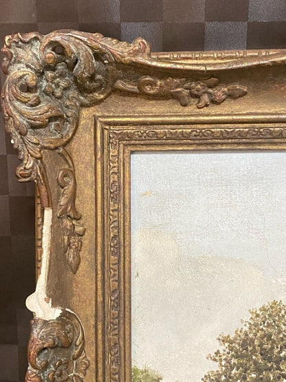 C. B. Turner (British) Original Oil Painting Landscape Signed Framed