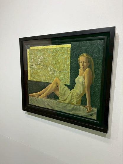 Irina Batakova (Russian, B.1960S) Oil Painting 2008 Plum Blossom Signed Origin