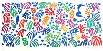 Henri Matisse Lithograph Coa Signed Op Numbered In Pencil