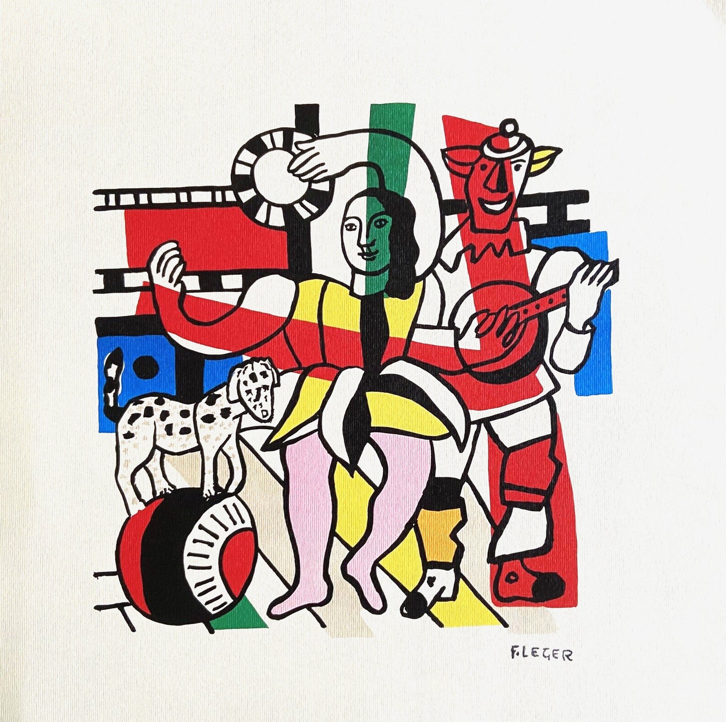 Fernand Lger Lithograph 1962 Numbered Maeght Signed Joan Mir