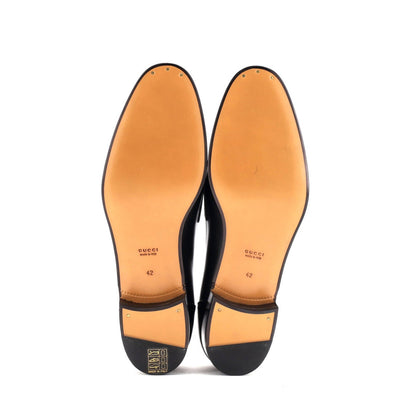 Gucci Women'S Interlocking G Horsebit Loafers Leather