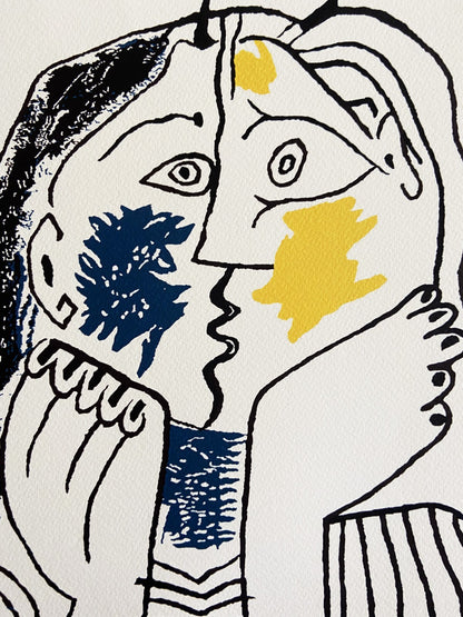 Pablo Picasso Lithograph Coa Signed Published Certificate