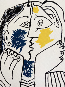 Pablo Picasso Lithograph Coa Signed Published Certificate