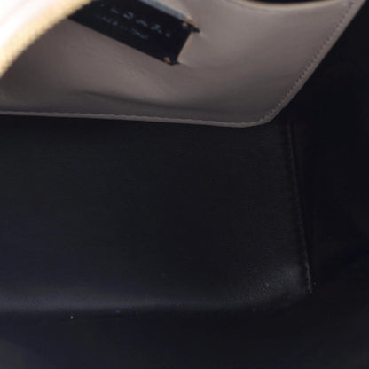 Bvlgari Serpenti Cabochon Backpack Diagonal Quilted Leather Small