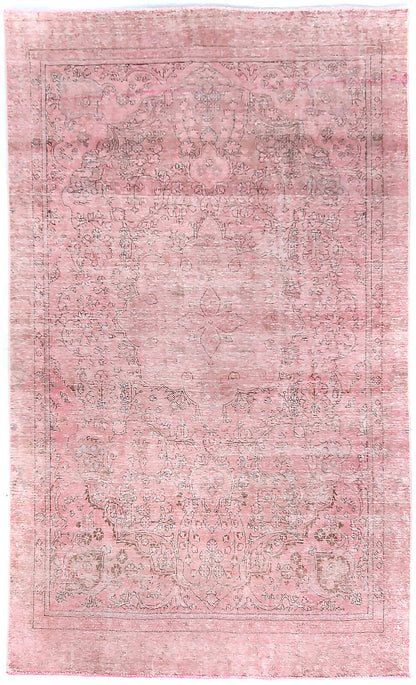 5'7X9'2 Ft Antique Distressed Vintage Oriental