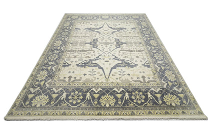 Handmade Oushak Oriental Rug 12X15 Ft Oversized