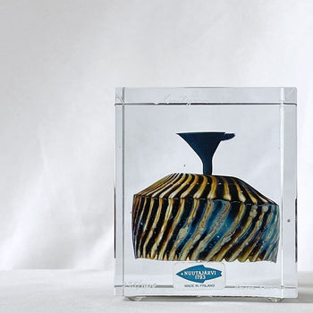 Nuutajarvi Annual Cube Oiva Toikka 1980 Limited to 1000 pieces975/1000