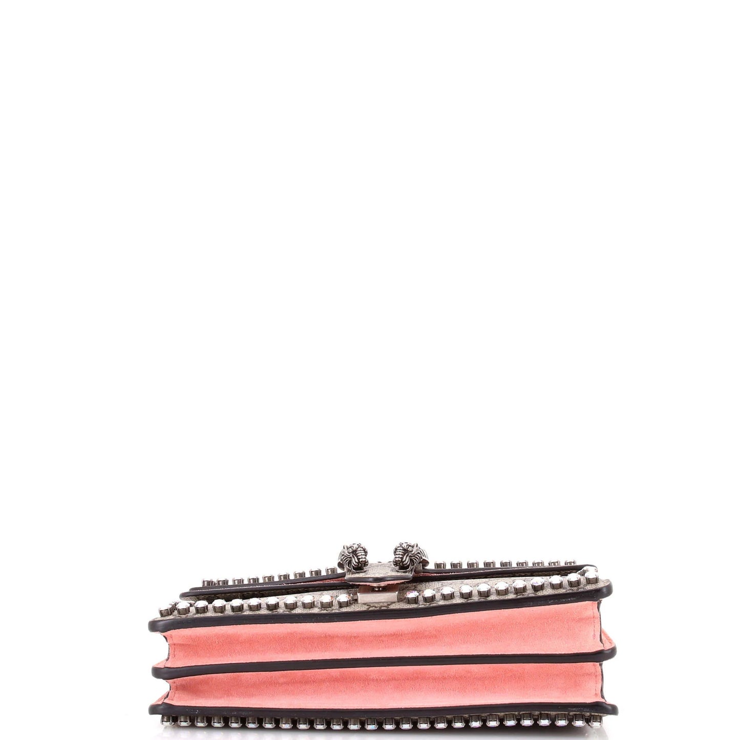 Gucci Dionysus Bag Crystal Embellished Gg Coated Canvas Small