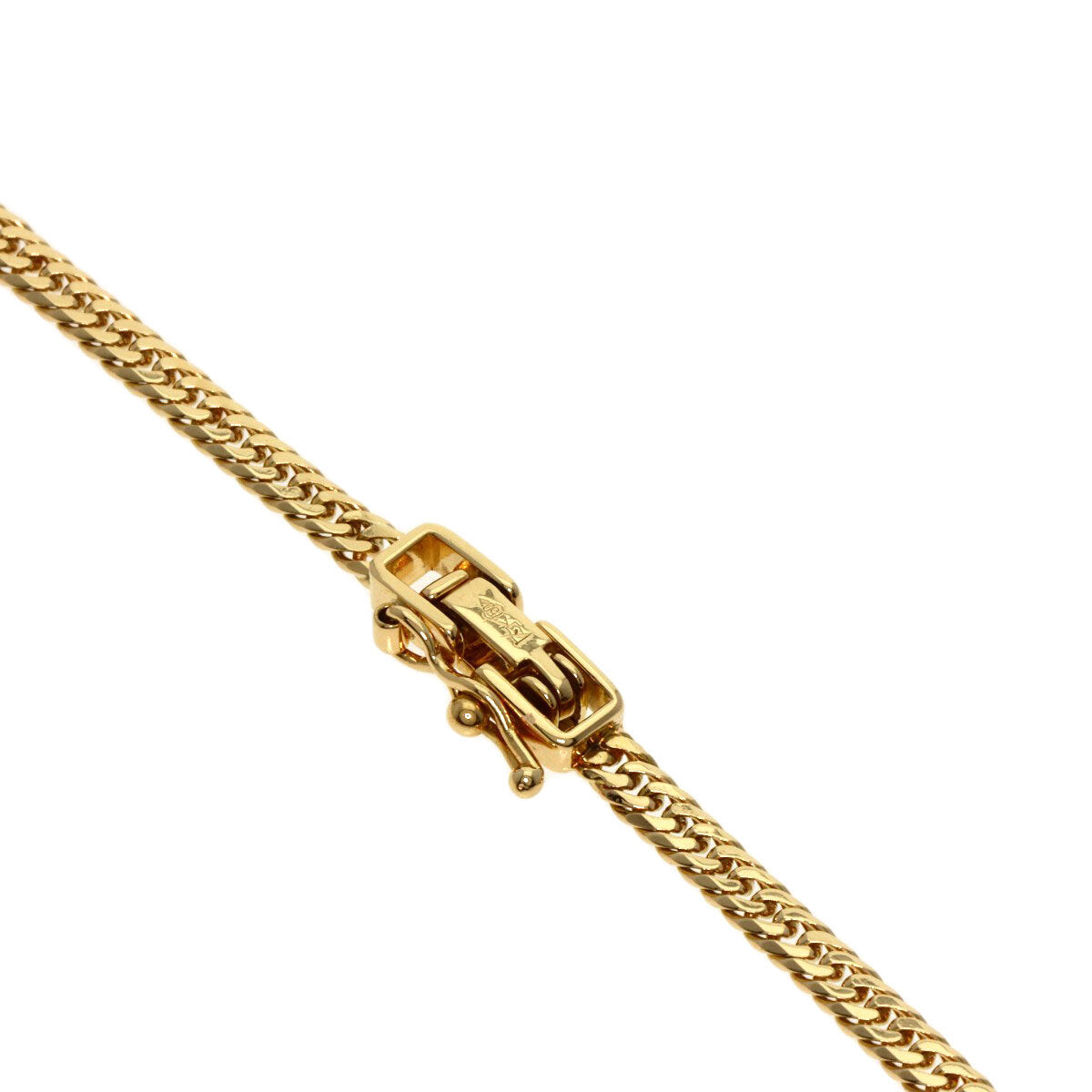 Curb Chain Kihei W6 Side Bracelet K18 Yellow Gold