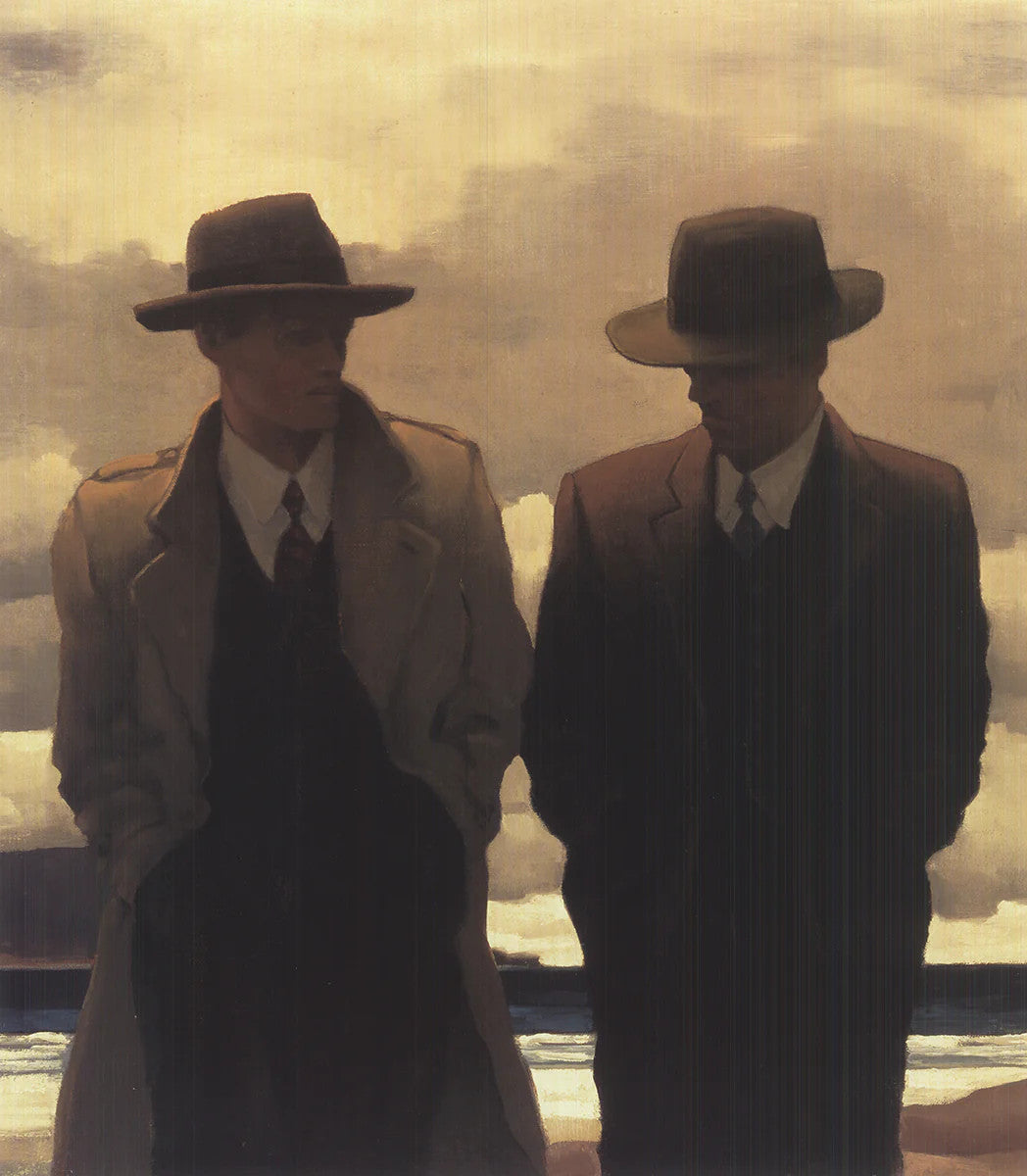 Jack Vettriano Amateur Philosophers " Offset Lithograph