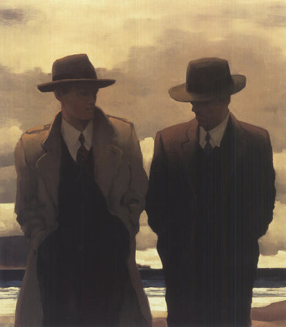 Jack Vettriano Amateur Philosophers " Offset Lithograph